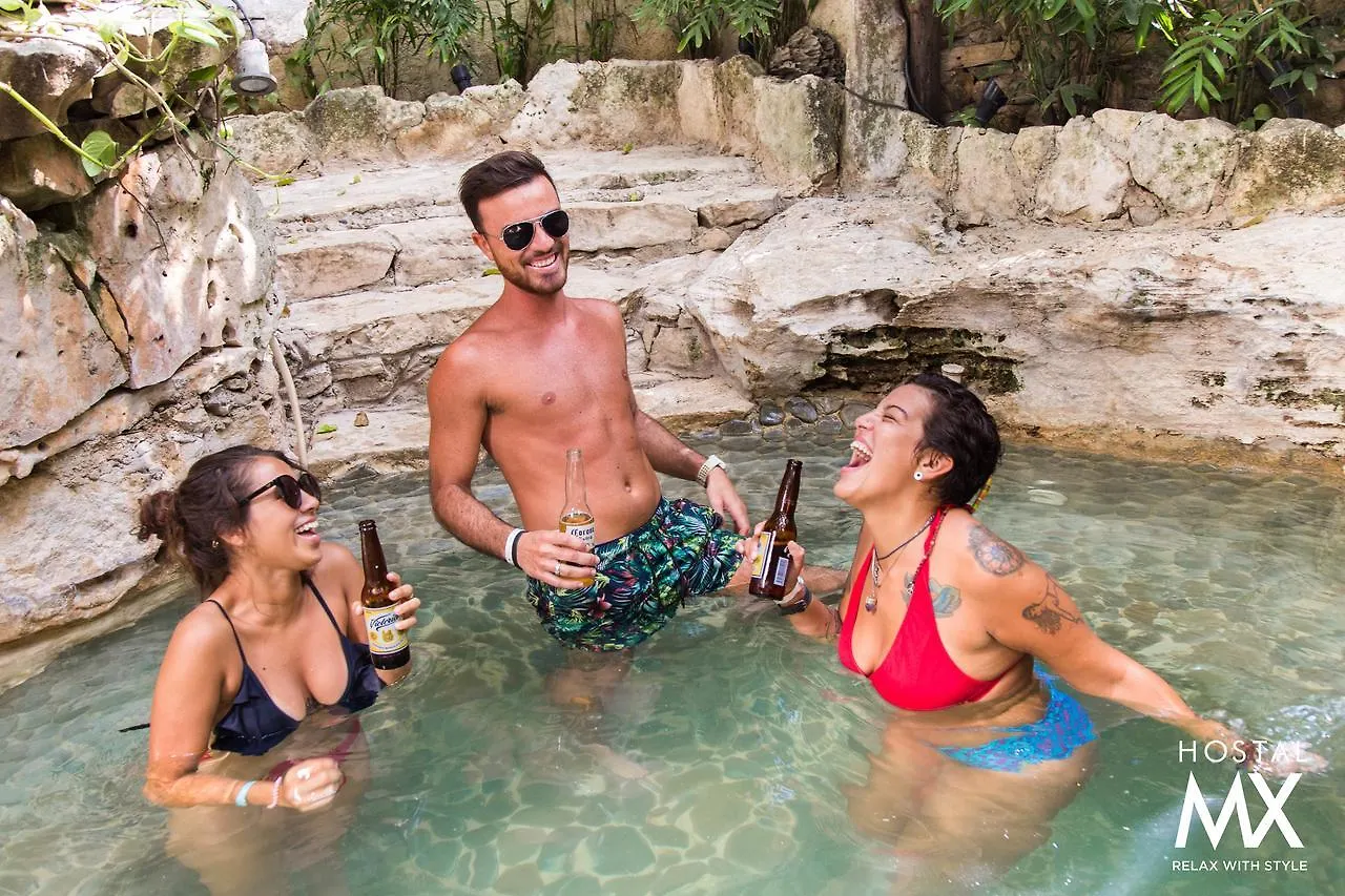 Hostal Mx 5Th Avenue Playa del Carmen Albergue